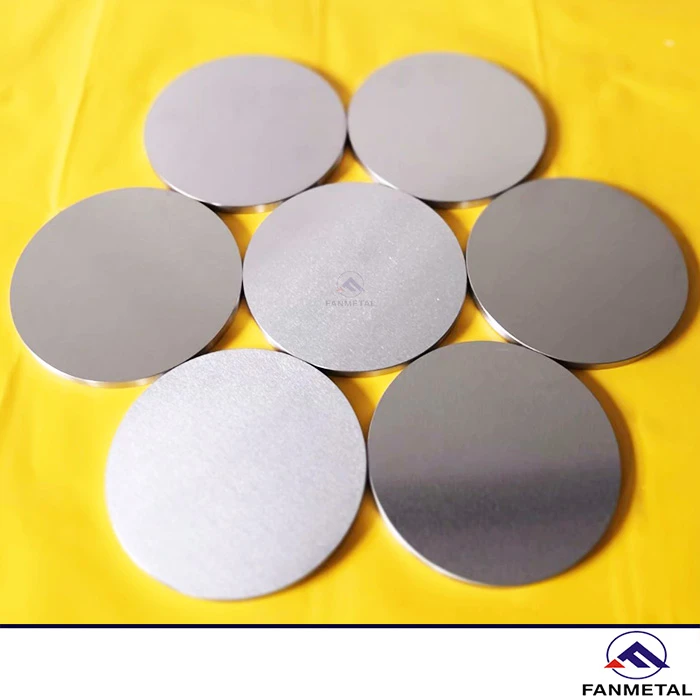 Zirconium Round Sputtering Targets